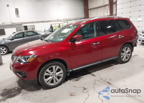 2019 Nissan Pathfinder Sl из США, поврежденный, VIN 5N1DR2MM4KC587669